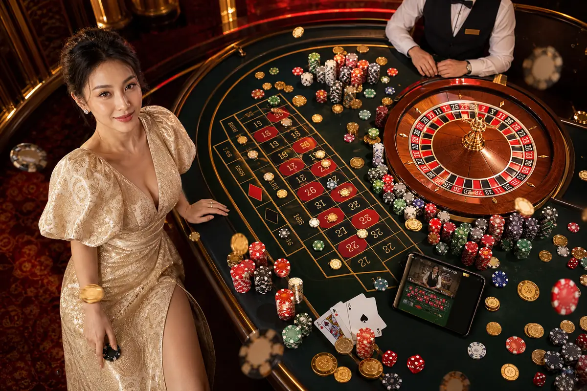 grab777 live casino baccarat roulette peniaga langsung